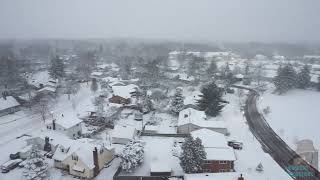 🥶 DJI Drone Flight, Michigan Snowfall #drone flight #dji drones # drone in snow by Drones over Michigan with Randy Morgan 129 views 1 year ago 4 minutes, 12 seconds