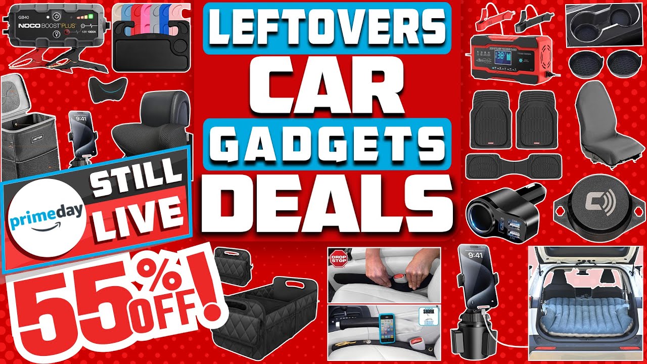 Leftover Deals! 80% OFF 55 Must-Have Car Gadgets – Final Amazon Prime ...