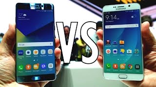 Samsung Galaxy Note 7 vs Galaxy Note 5: Show floor comparison