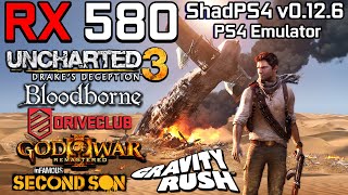 Shadps4 On Rx 580 - Test In 7 Games Ps4 Emulator