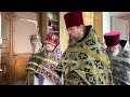 Архиепископ Арцизский Виктор совершил Божественную литургию в храме Иоанна Богослова г. Арциз
