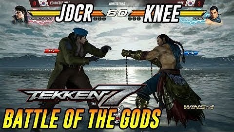 Tekken 7 - Knee (Feng) vs JDCR (Dragunov) (BEST MATCH EVER @ Winners Final Rev Major PS4)