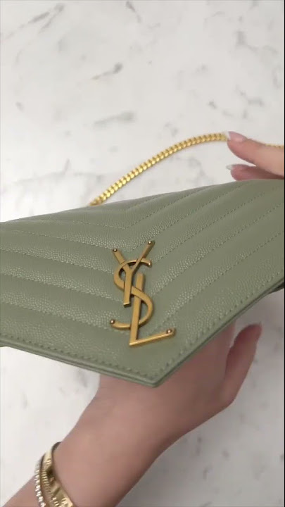 Replica YSL Cassandre MatelassÉ Card Holder Case In Grain De