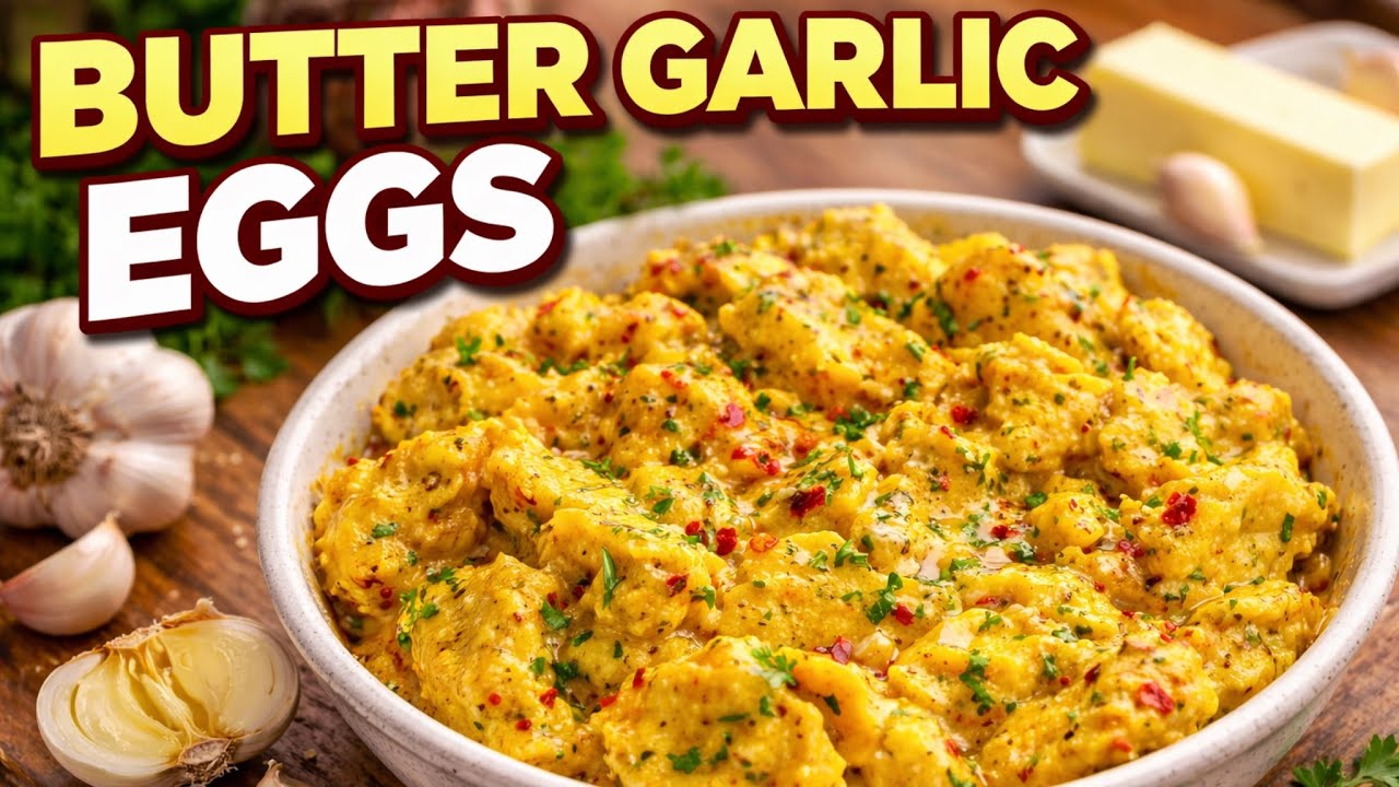 മുട്ടകൊണ്ട് തയ്യാറാക്കാവുന്ന സൂപ്പർ ഐറ്റം|Easy Dinner/BreakfastRecipe|Butter Garlic Egg Recipe•