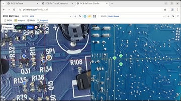 PCB ReTrace UI Demo: Managing BOM, Nets, and Image Stitching