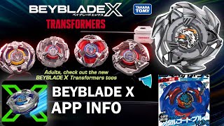 TRANSFORMER BEYBLADE X, WEISS TIGER, BEYBLADE X APP NEWS & MORE