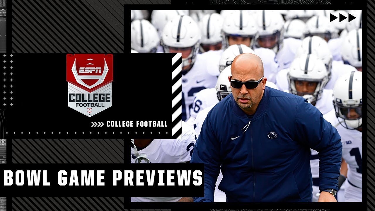 Bowl game previews 🍿 College Football on ESPN Win Big Sports