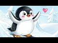 Relaxing Watercolor Animation with Gentle Music | Divine Joy – Penguin – A Smooth Ride