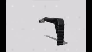 Folding stock for TEQUILAGUN (PCP Airgun)