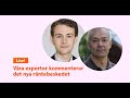 Live i samband med Riksbankens räntebesked