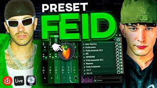 MEZCLA de VOCES Feid (PLUGINS NATIVOS) +preset