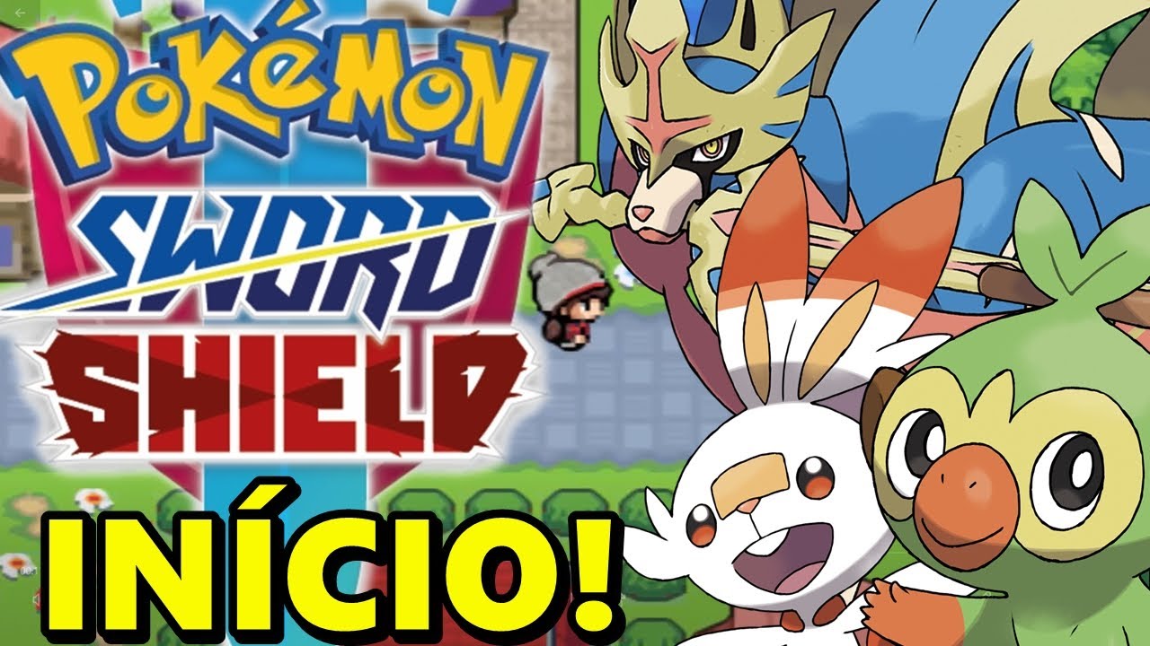 ROM Hack Pokémon Sword e Shield Gba em Português - Zurkgp PLAY