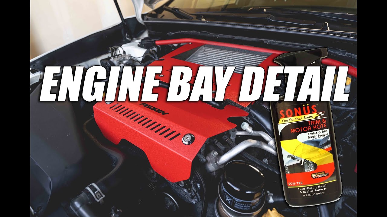How to Detail your Engine Bay (Day 13) Sonus Motor Kote, 2016 WRX