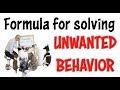 FORMULA for solving UNWANTED BEHAVIOR - Dog and Puppy Training FORMULA for solving UNWANTED BEHAVIOR - Dog and Puppy Training