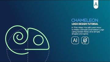 LOGO Design Chameleon Adobe Illustrator Tutorial
