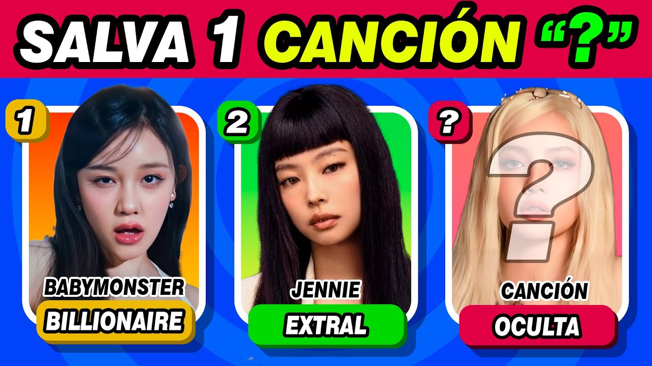 🎵 ¡Salva una canción o descubre la OCULTA! 🔥 | K-Pop Challenge 2024