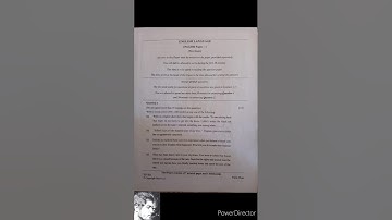 ICSE English Language Question Paper 2017