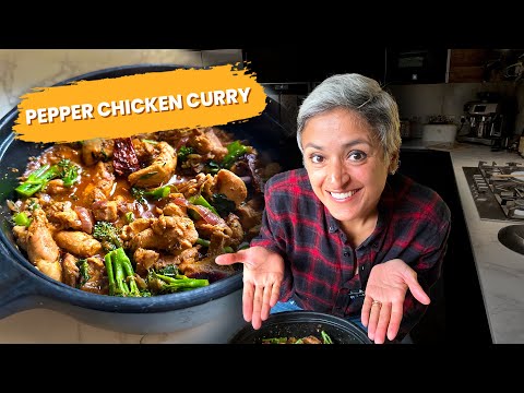 Perfect curry for this weather - PEPPER CHICKEN CURRY! Curry in 30 minutes!