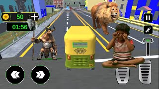 Indian Modern Rickshaw Drive - Indian tuk tuk  Games -Android Gameplay screenshot 2