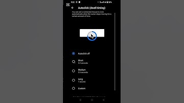 Autoclick (dwell timing) Accessibility Secret Features | Input Device #shorts #youtubeshorts #mobile