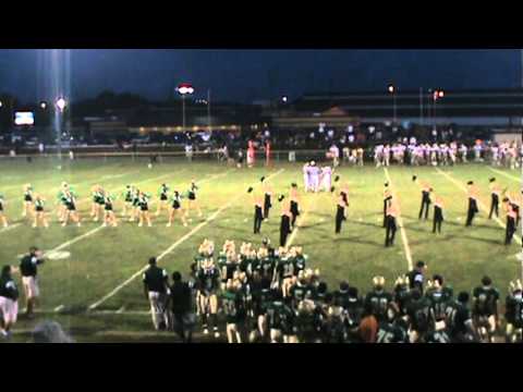 BISHOP MCNAMARA CATHOLIC HIGH SCHOOL 2011 SCHOOL SONG, POMS, CHEERLEADERS, PLAYED BY THE BAND!