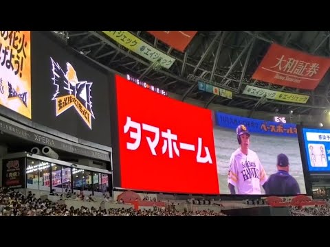 20221009　川瀬晃 登場曲【｢Let's Go HIKARU!!!｣／下松翔】　8回ｳﾗ　福岡ｿﾌﾄﾊﾞﾝｸﾎｰｸｽ@福岡PayPayﾄﾞｰﾑ［CS1stｽﾃｰｼﾞ第2戦］外野ﾚﾌﾄ