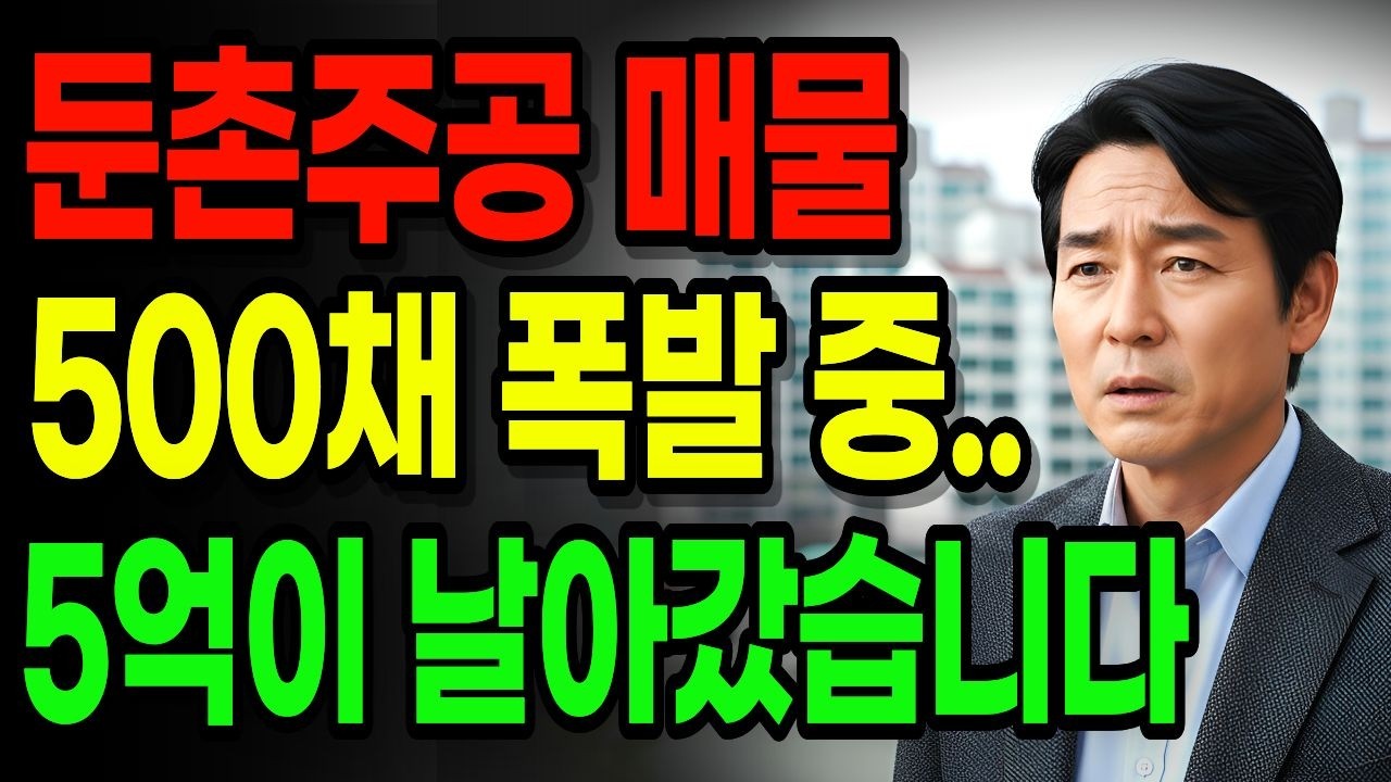 중국 부자들도 던진 둔촌주공.. 부부의 5억이 날라간 이유