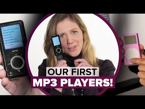 Our first MP3 players  yes  including the iPod 