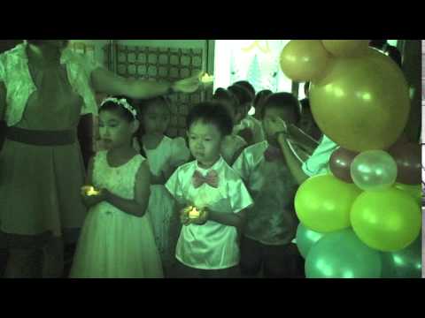 蘇澳天主教博愛幼兒園52屆畢業典禮--畢業生進場