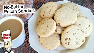 No-Butter Pecan Sandies Cookie Recipe for the Self Delusional