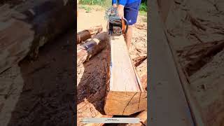 Timber Flattening Process – Chainsaw Cutting Technology for Precision Wood Shaping