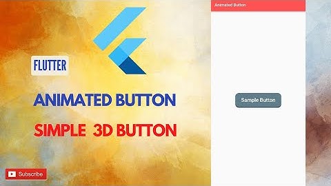 Flutter Animated Button | Flutter Animation | Flutter Speed Code | Animation of the Week | Button