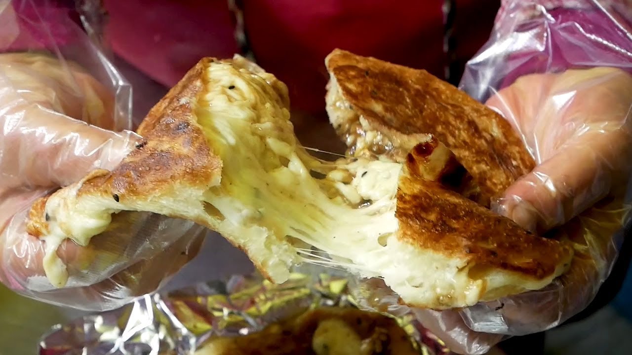Dongdaemun Cheese Hotteok part2 Korean street food YouTube
