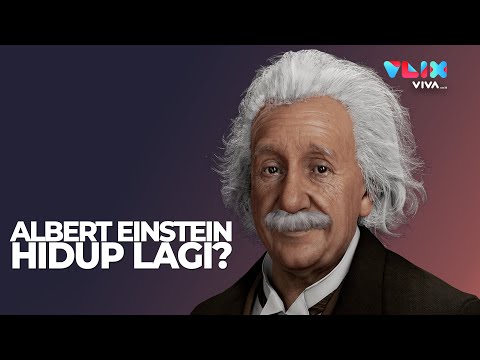 UneeQ Menciptakan Karakter Albert Einstein Seperti Aslinya