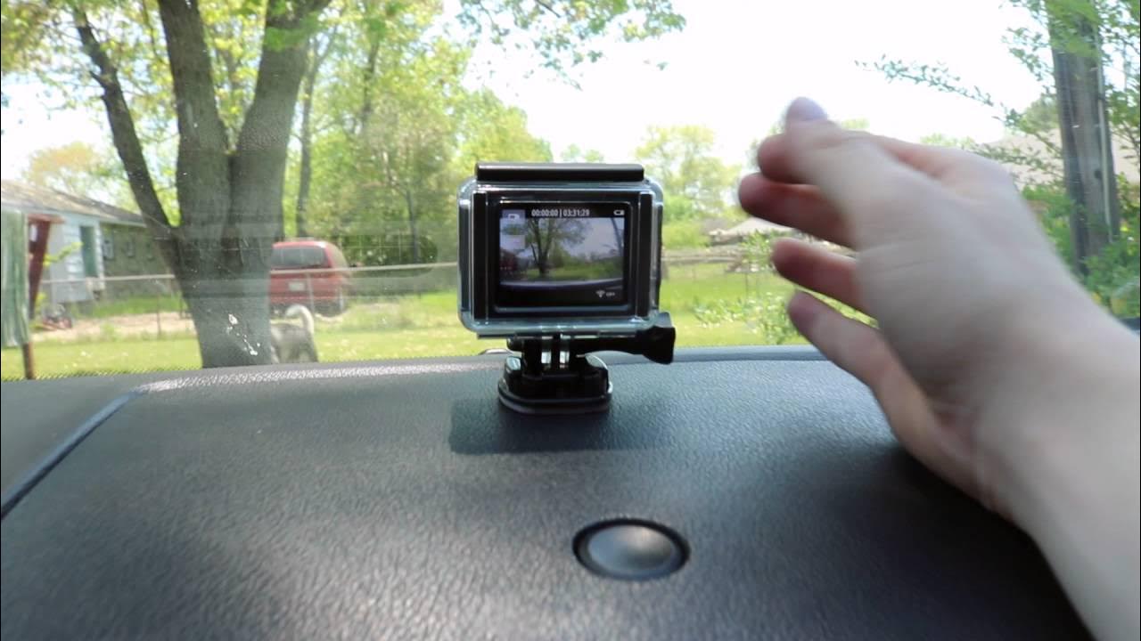 How-to Install GoPro Dashcam + Driving Test 