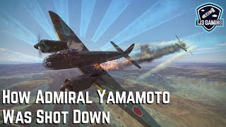 How Admiral Yamamoto was Shot Down by American Fighters - Historical Battle Simulation IL2 Sturmovik