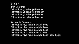 Dalom kids -Ndovhona khombo lyrics video