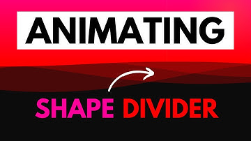 [100% SMOOTH] Create an Animated Shape Divider in Elementor | Elementor Shape Divider Animation