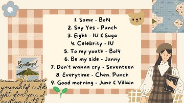 Cafe Korean Music Playlist for studying - Chillin 2AM