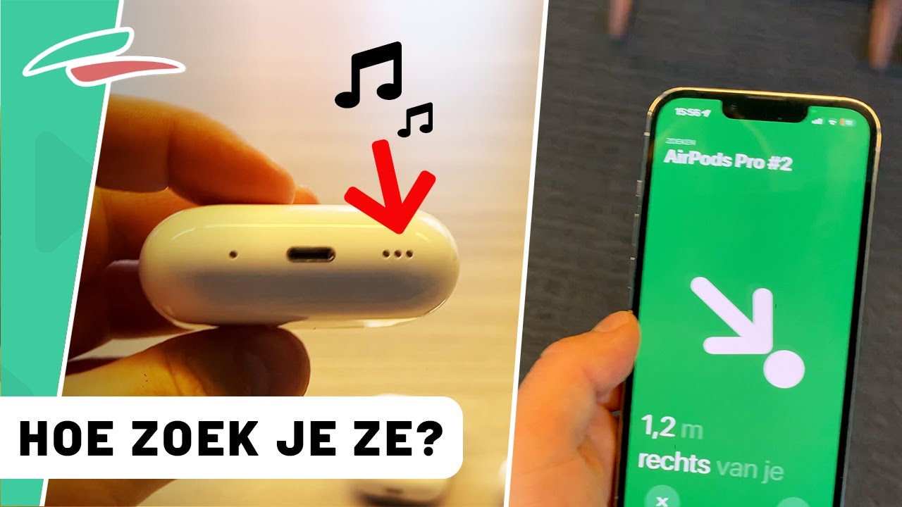 Hoe Zoek Je Jouw Airpods? - Youtube