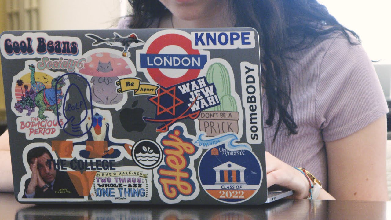 Immuniseren van paus UVA Student Culture: Laptop Stickers - YouTube