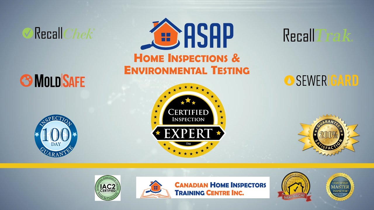ASAP Home Inspections and Environmental Testing - Certified Inspection ...