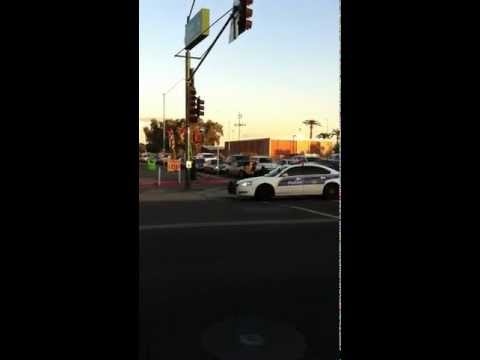 Crazy Lady Breaks Down In Front Of Mo-Money Pawn Shop 12th Street And Indian School Phoenix, Az