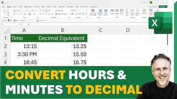 Convert Time to Decimal in Excel | Convert Hours & Minutes to Decimal | Time to Decimal Calculator