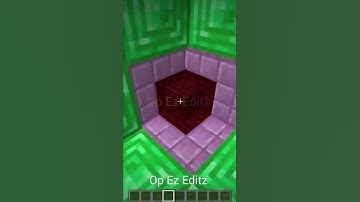 Infinity loop Minecraft #shorts #OpEzEditz Part-3|updated