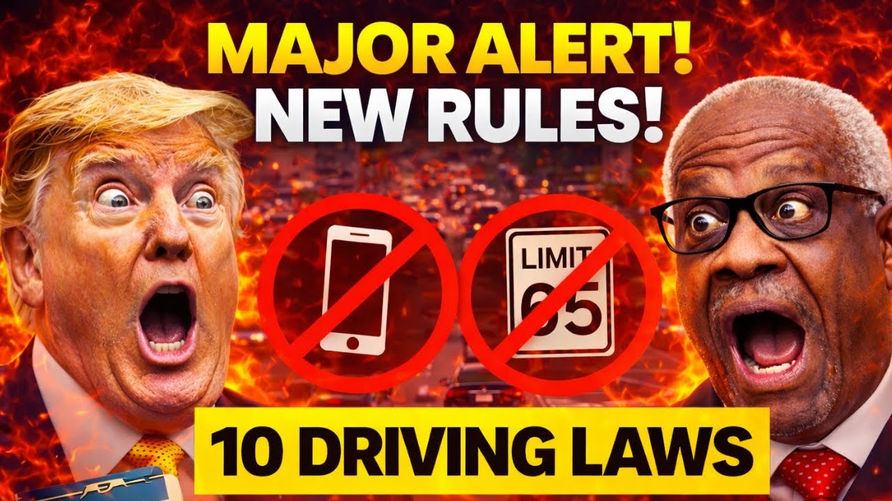 10 Driving Laws Just Changed in 2026 — Most Drivers Miss #3, New Rules Every Driver Must Follow