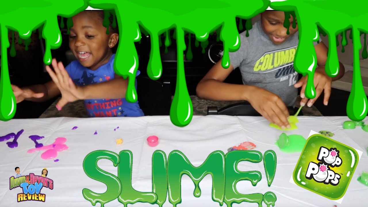 Pop pop snotz - slime with toy surprise hidden inside