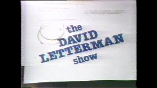 The David Letterman Show Jun 24 1980 WTVG 13