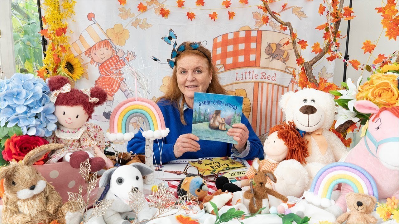 Sarah Ferguson reading A Bear Called Bruno by PRG Collins
