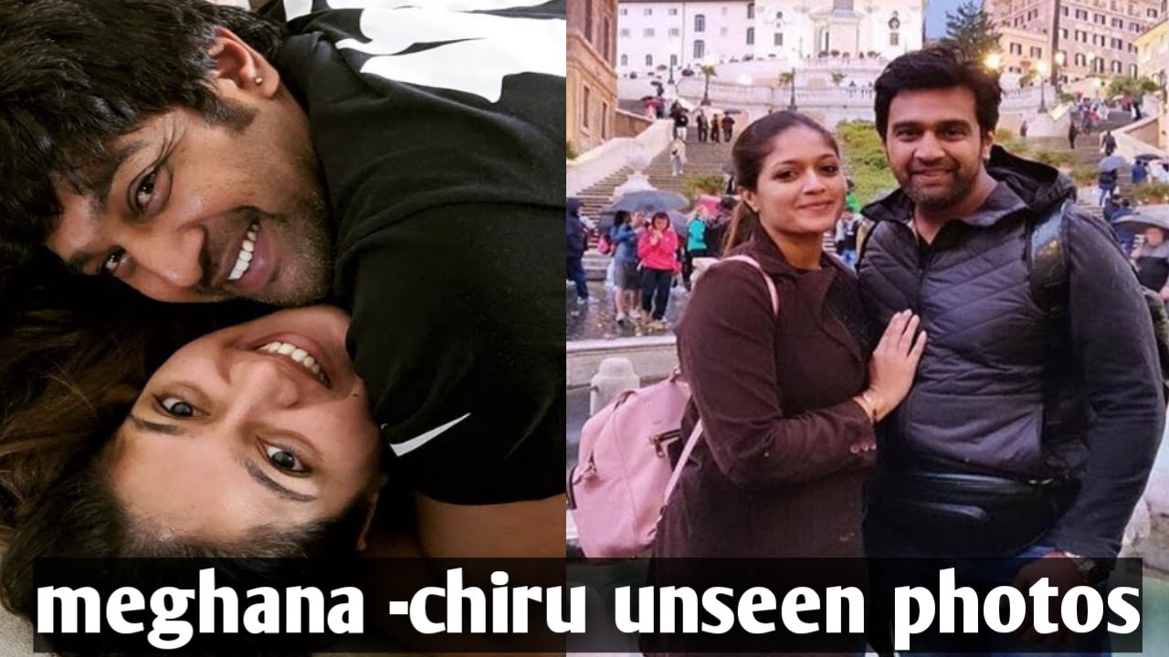 meghana raj memories with chiru|  meghana raj- chiru unseen photos | meghana raj | chiranjeevi sarja